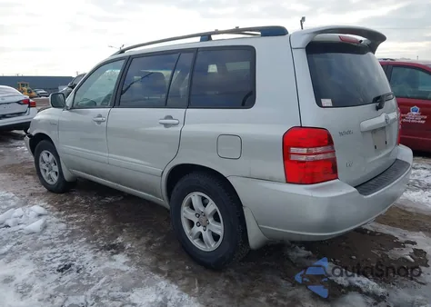 2003 Toyota Highlander Limited V6 z USA, uszkodzony, nr VIN JTEGF21A030096390
